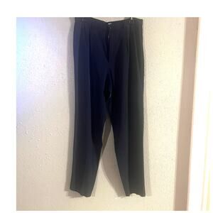 Paris Philippe Adec Women's Navy Blue SZ 12 Suit Pants Business Office Workwear